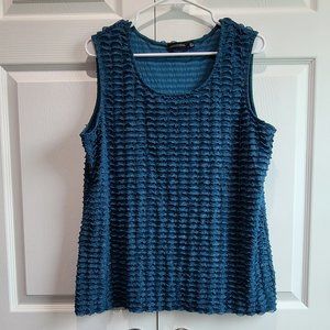 Notations Tank Top, Dark Blue, Size XL